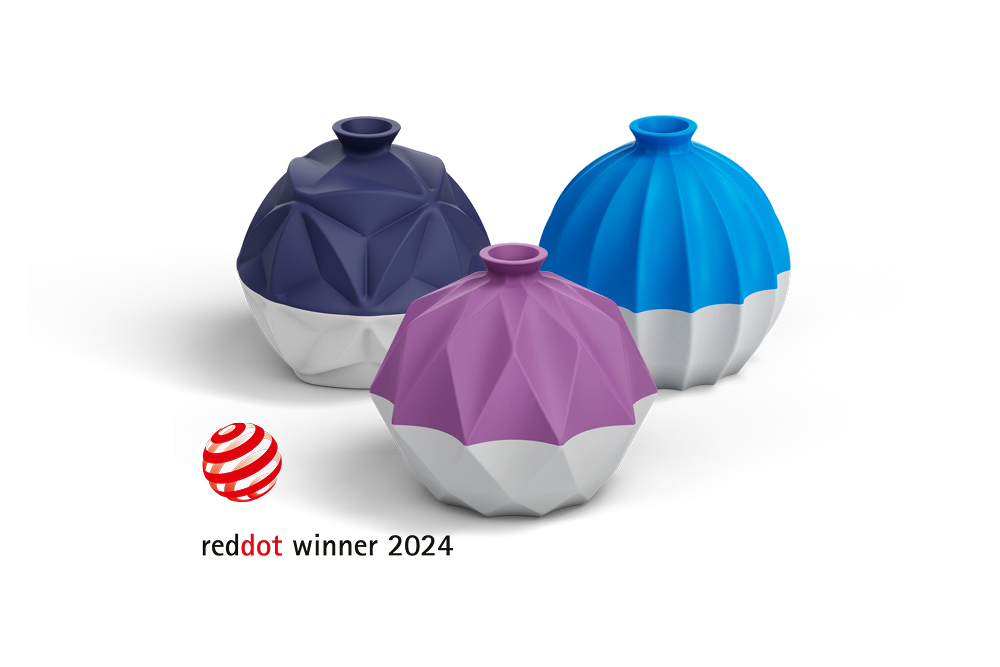 SIOUX Eiswürfelform Mix Wakanda inkl. reddot winner 2024 Logo.