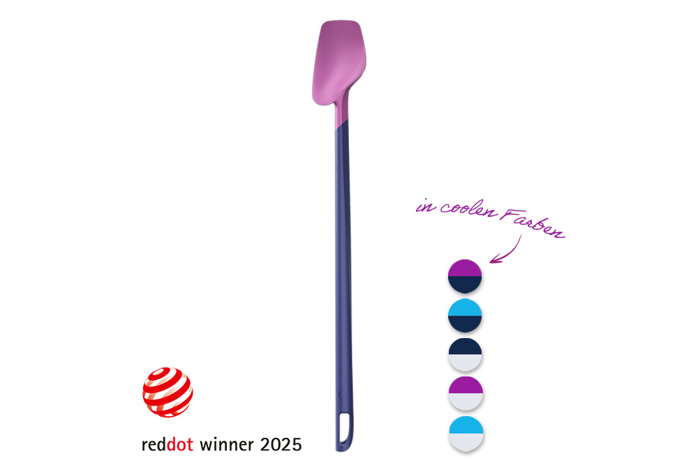 Tenya Restelöffel in vielen coolen Farben erhältlich und mit reddot winner 2025 Auszeichnung.