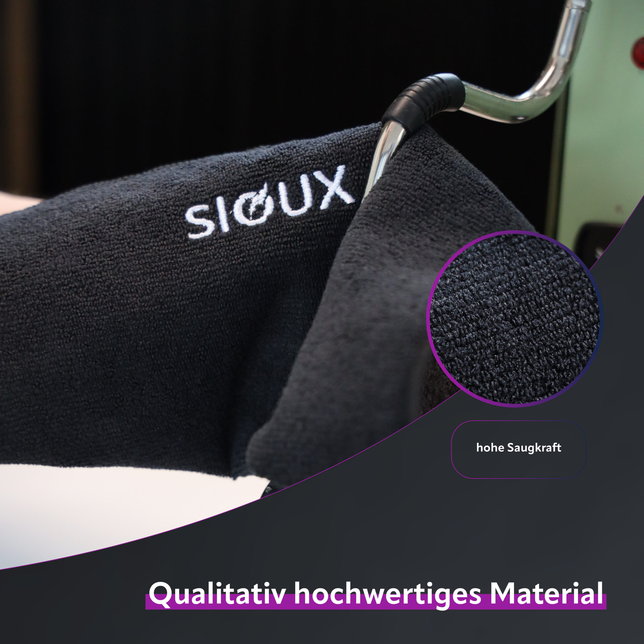 qualitativ hochwertiges Material